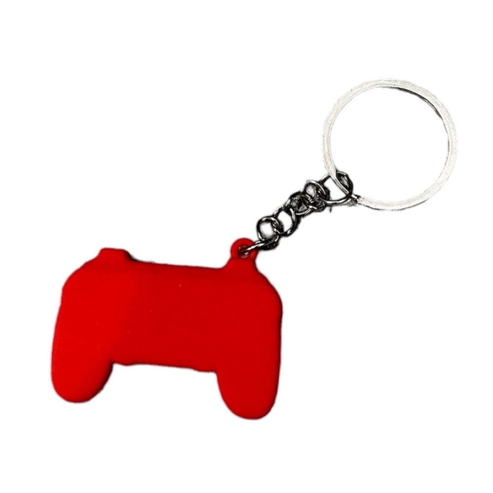 Video Game Controller Keychain Red Gamer - Picture 4 of 5